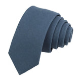 Dusty Blue Solid Necktie