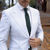 Dark Green With Golden Peacock Feather Necktie