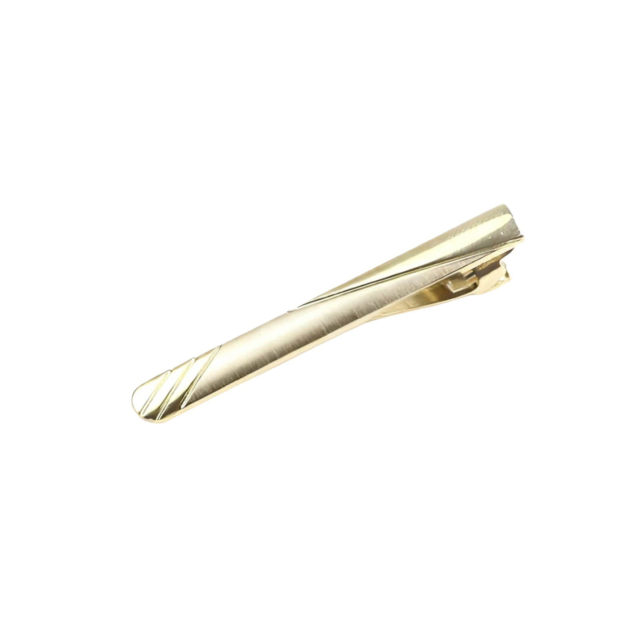 Gold Patterned Tie Bar