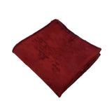 Red Floral Pocket Square