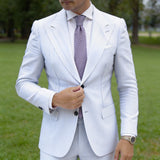 Gray With Gray Cable Pattern Knitted Necktie