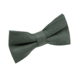 Pink Herringbone Bow Tie