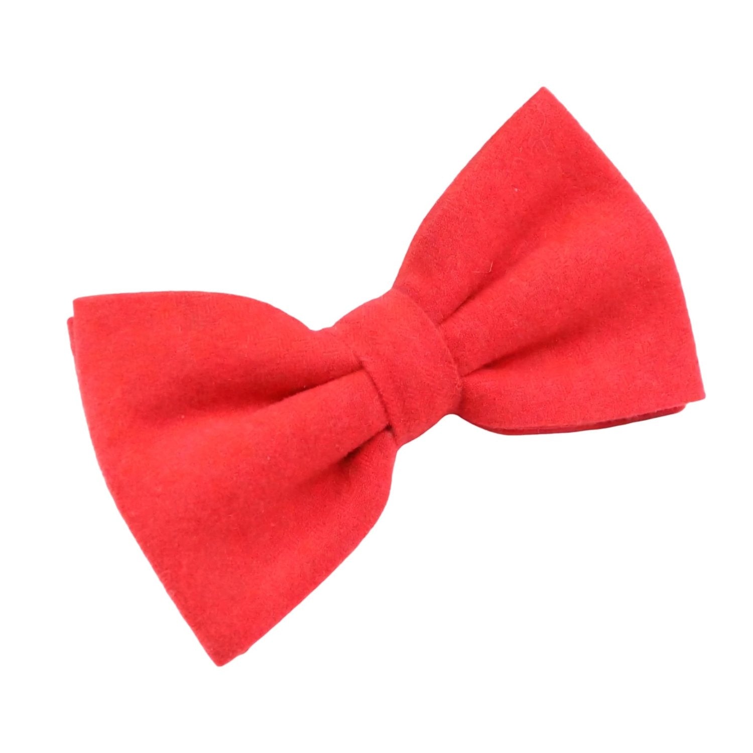 Red Solid Bowtie