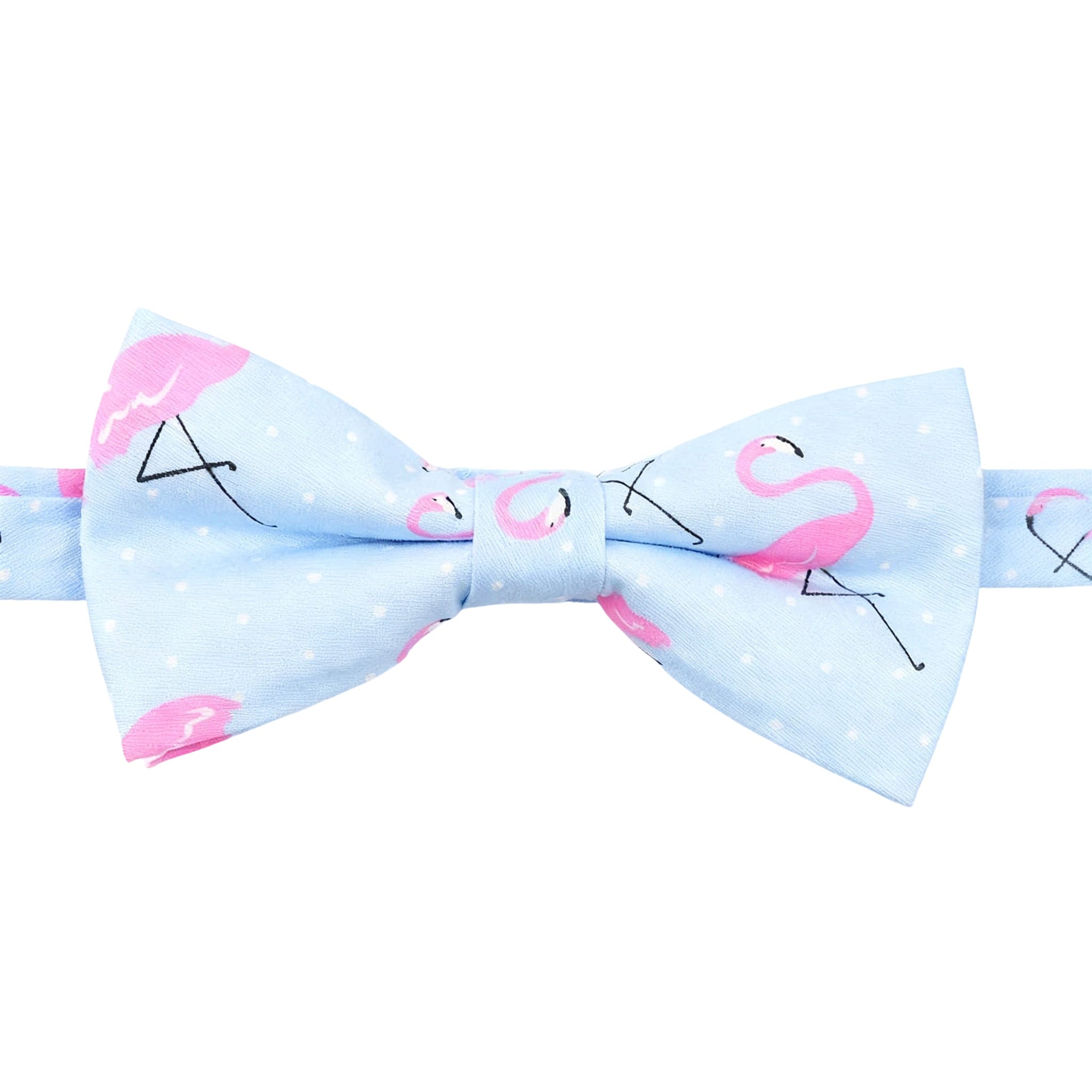 Light Blue White Bear Bowtie