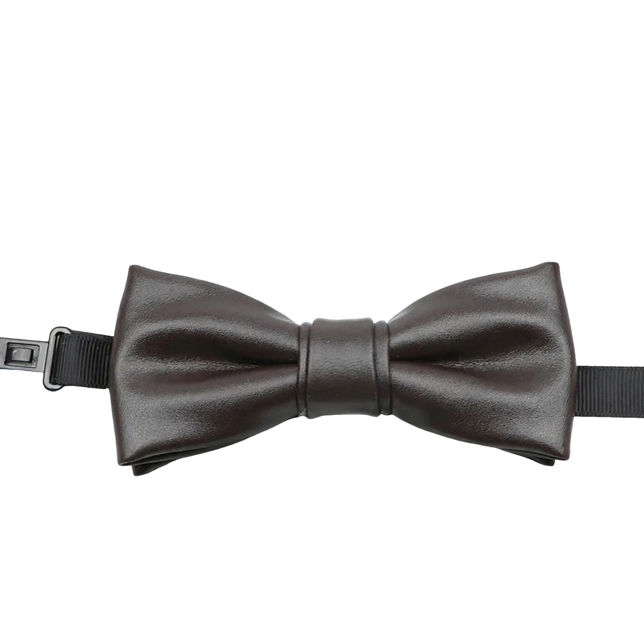 Brown Solid Bowtie