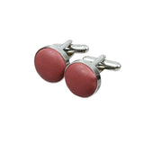 Terracotta Plain Cufflink