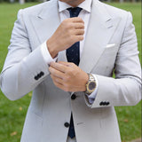 Burgundy With White Polka Dots Necktie