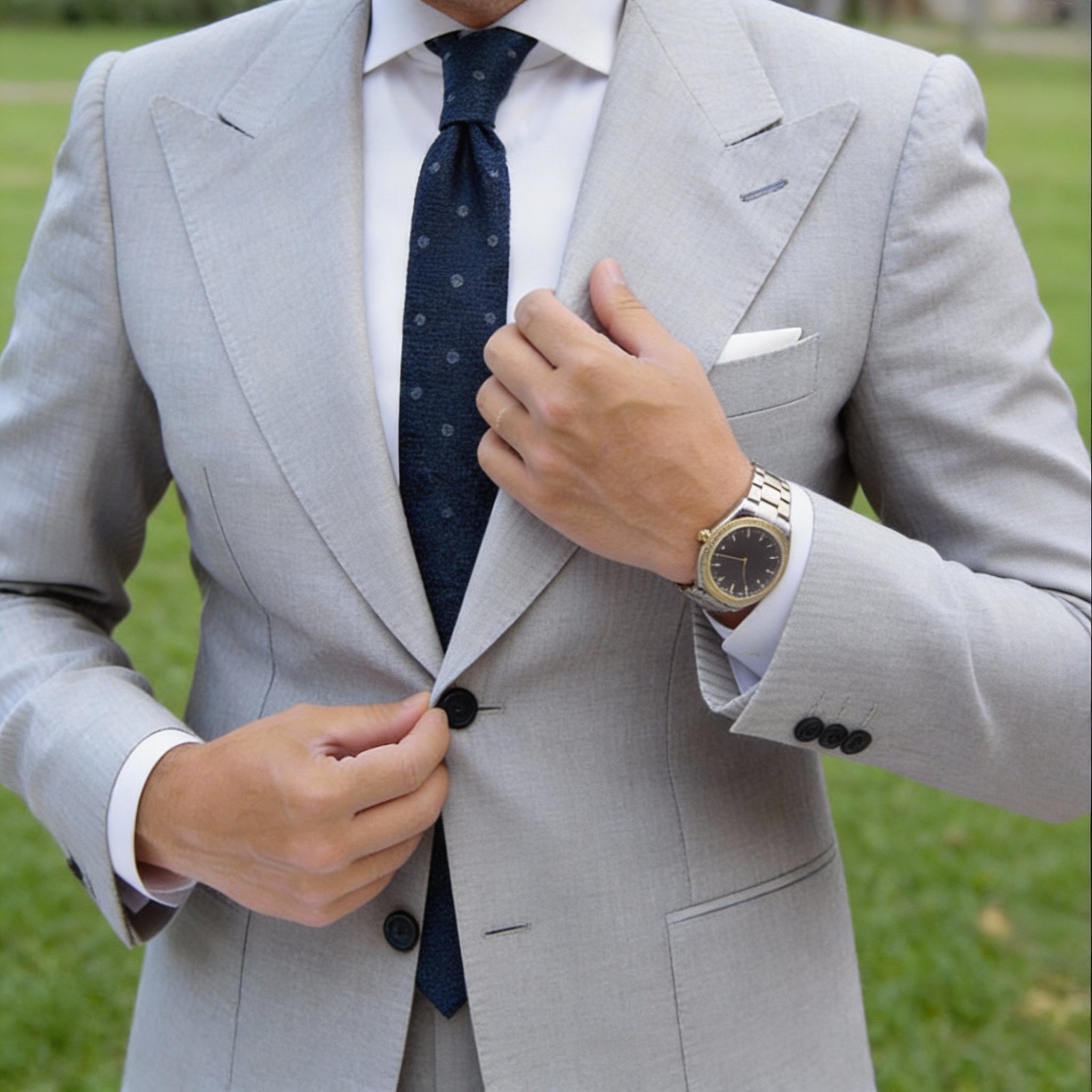 Burgundy With White Polka Dots Necktie