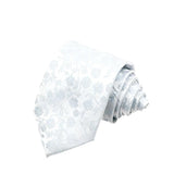 Light Blue Floral Necktie