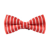 White Black Polka Dot Bowtie