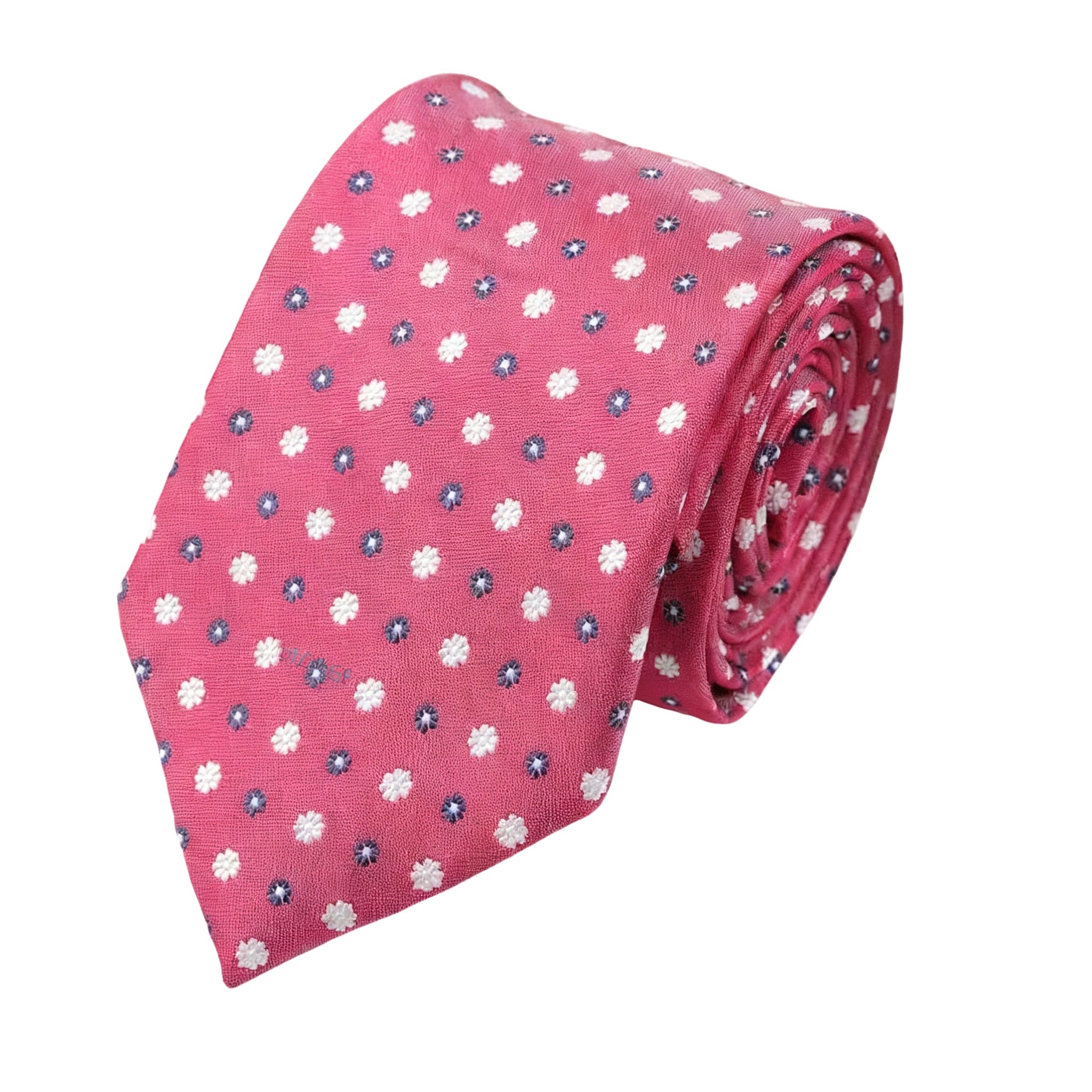 Pink Floral Tie