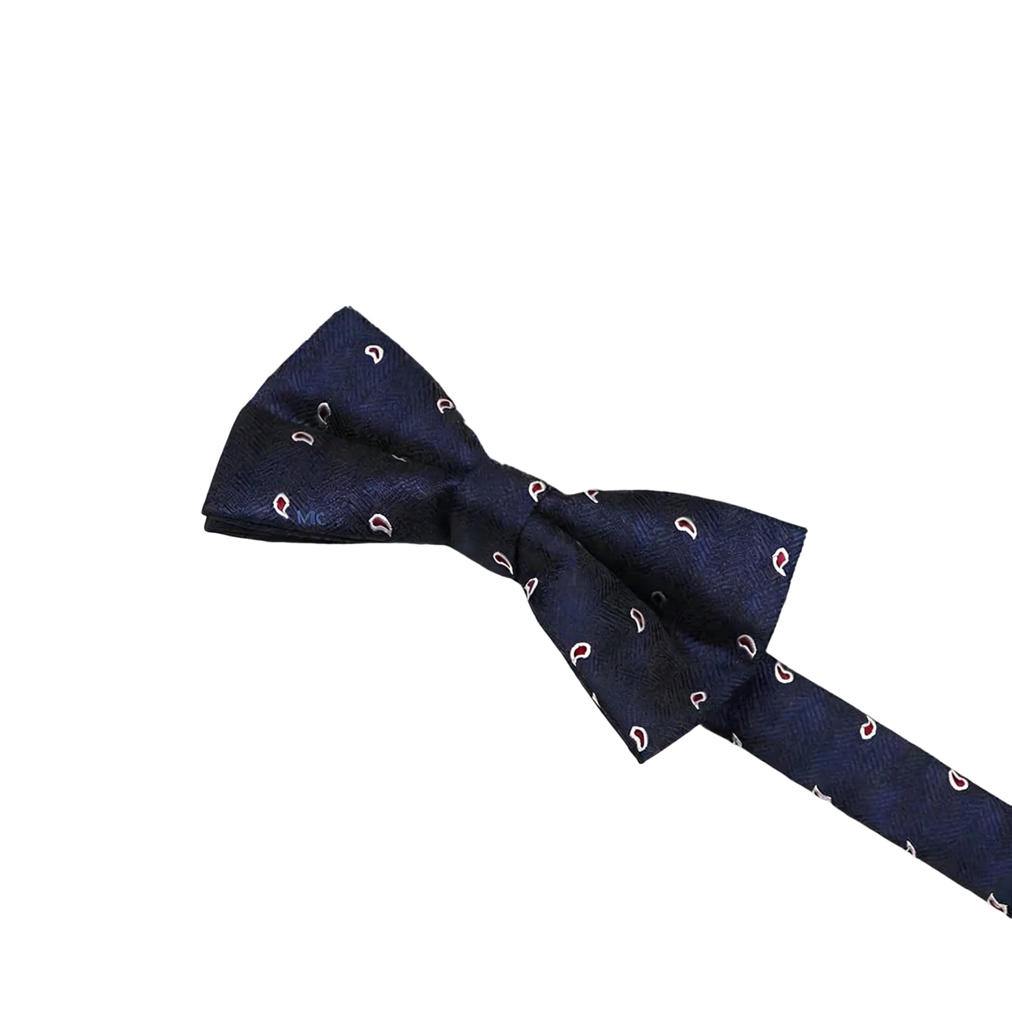 Green Red Paisley Bowtie