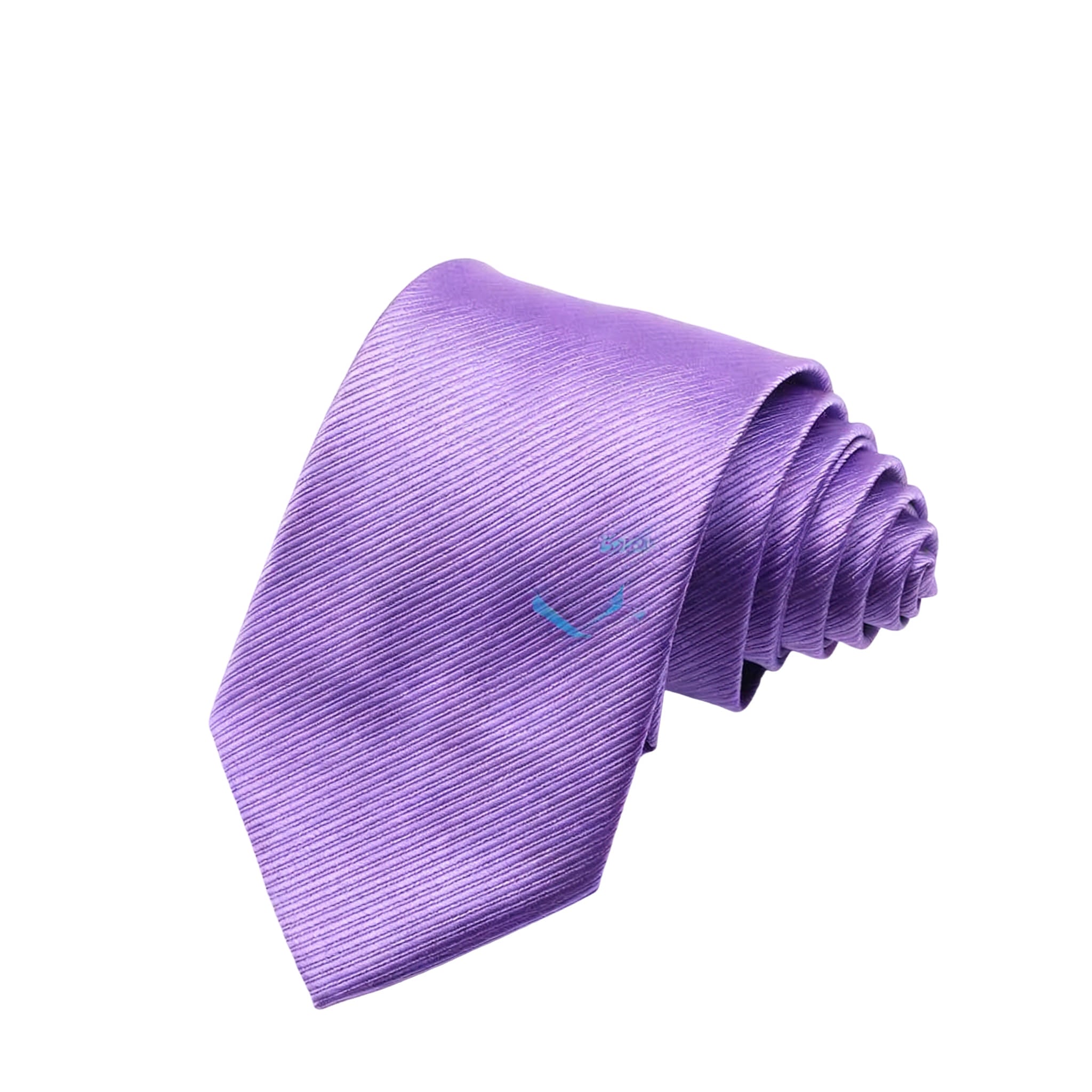 Purple Purple Striped Necktie