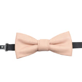 Peach Solid Bowtie
