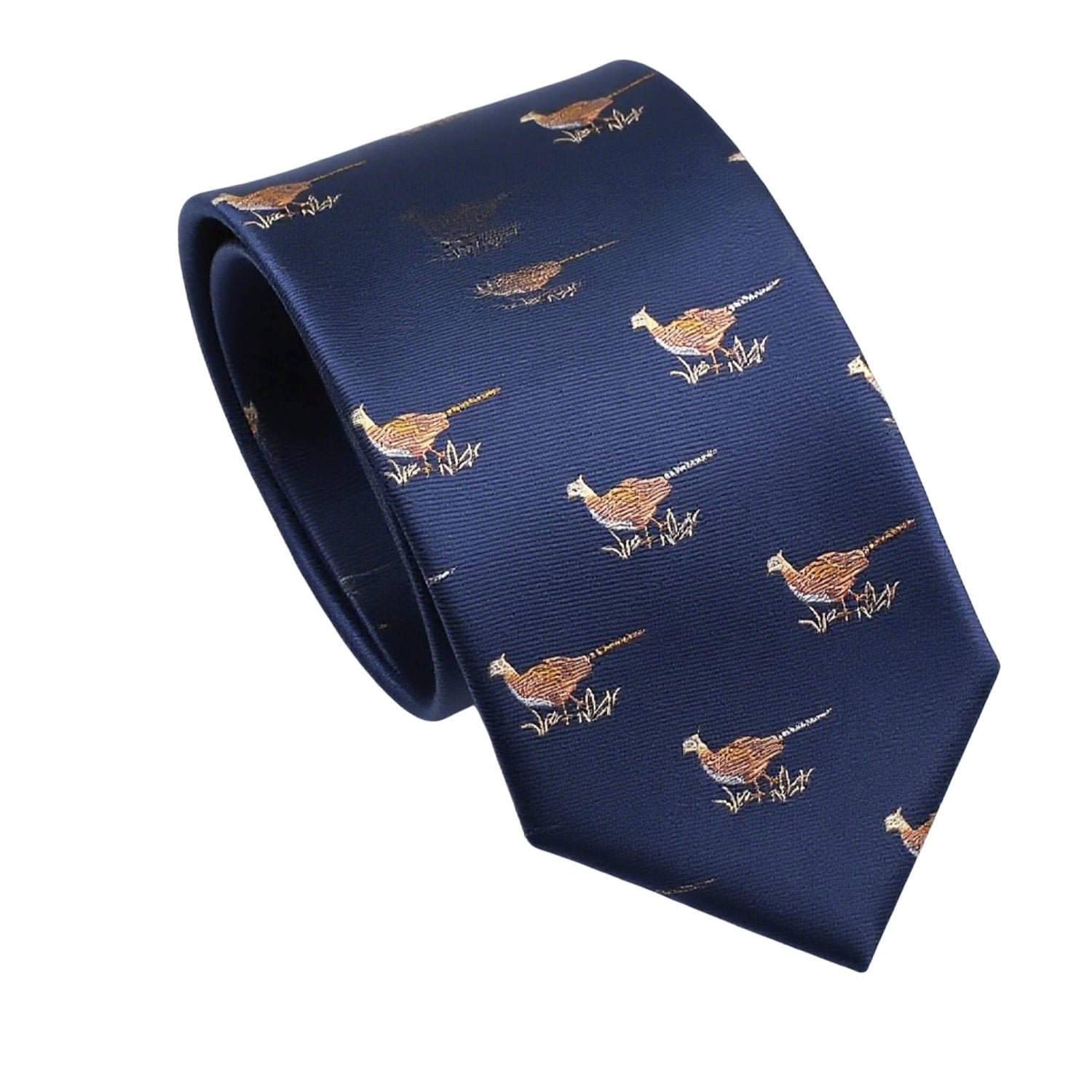 Black With White Patterns Necktie