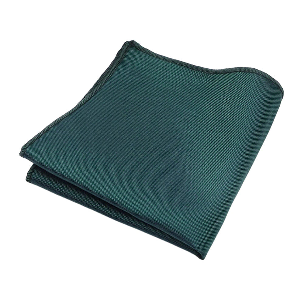 Teal Solid Pocket Square