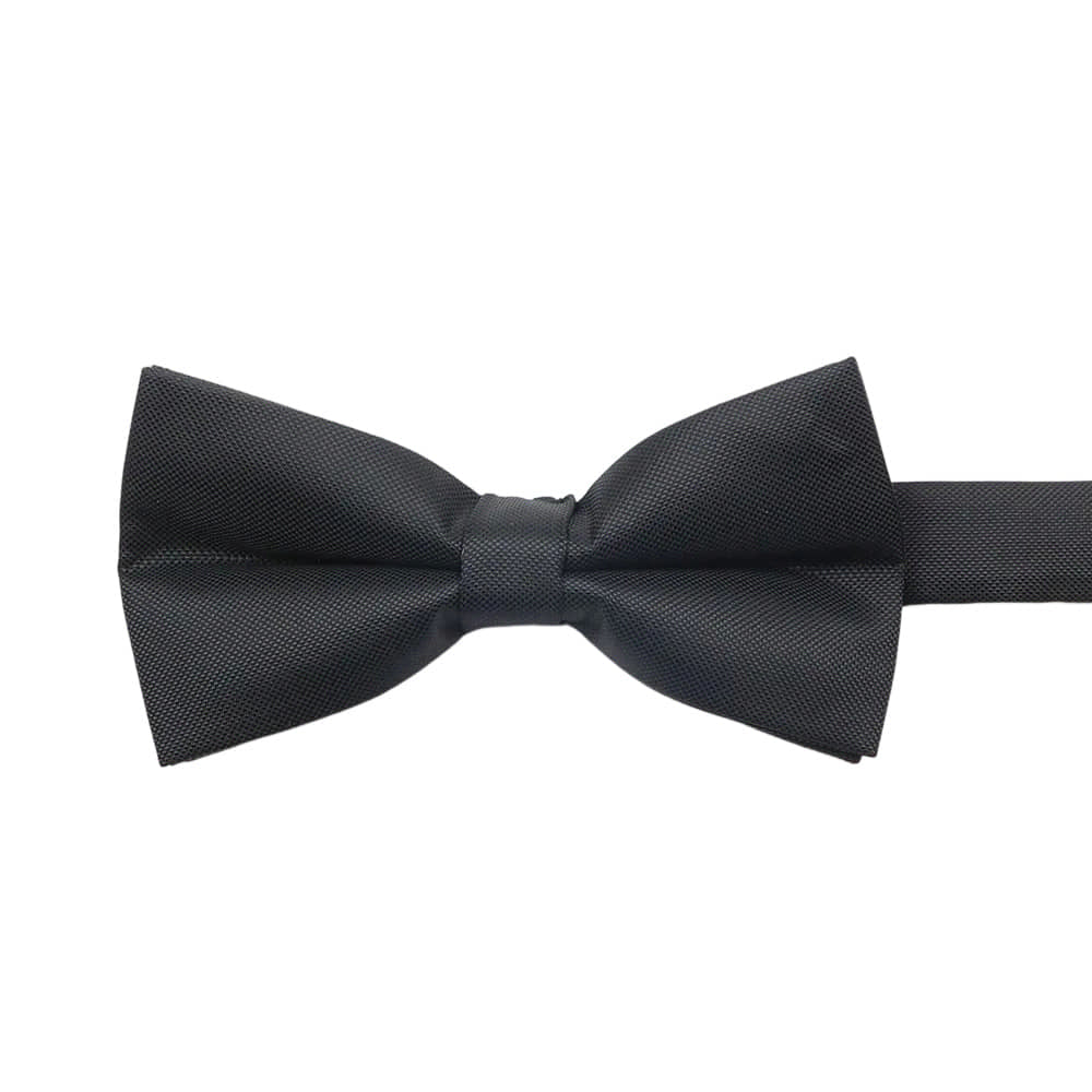Black Solid Bowtie