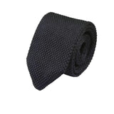 Black Knitted Tie