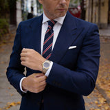 Black With Yellow Beer Necktie