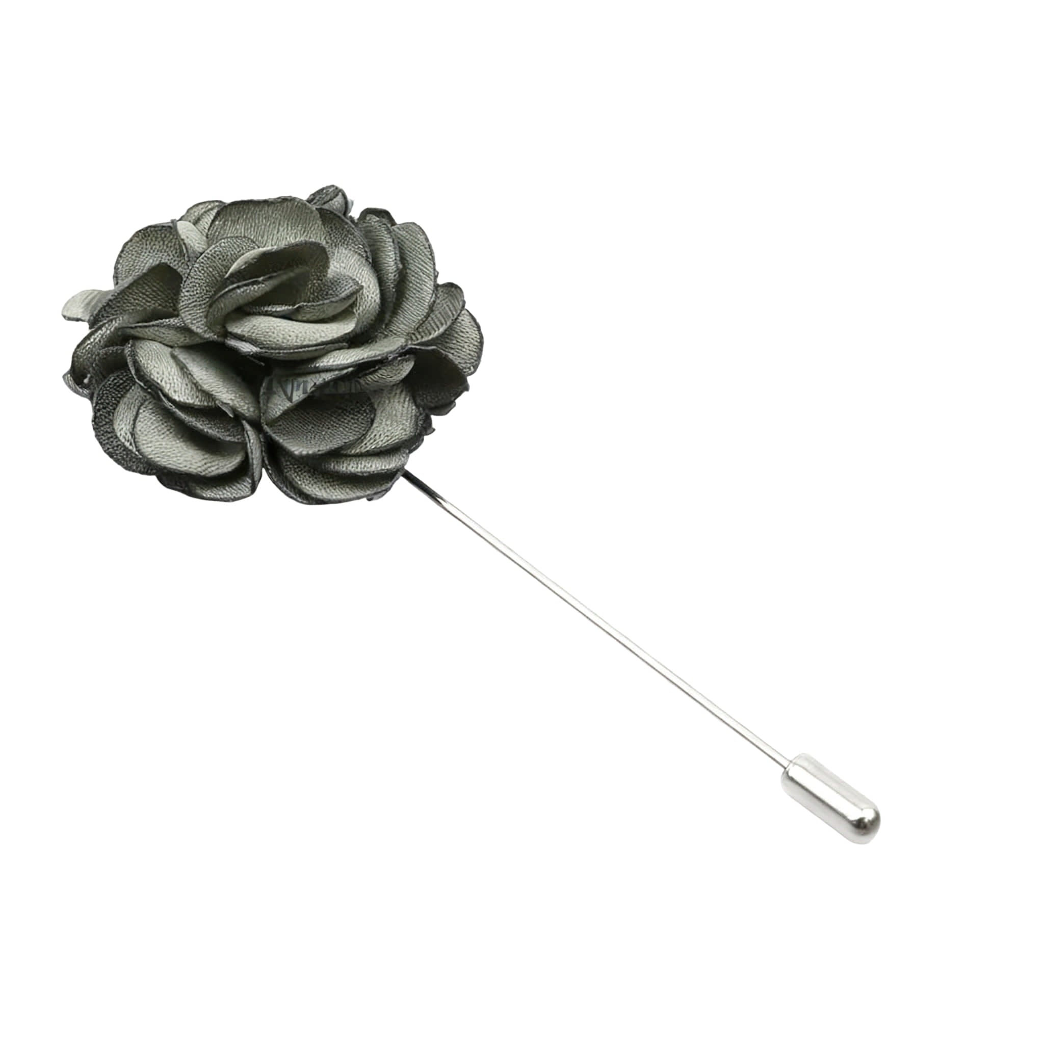 Green Green Floral Lapel Pin