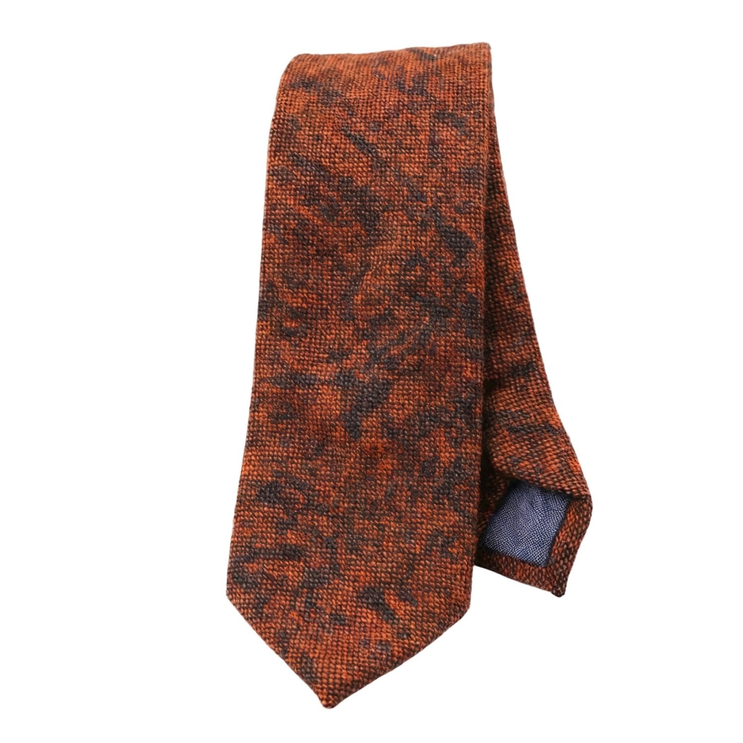 Red With Black Speckled Necktie