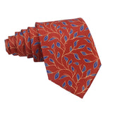 Red Necktie With White Small Dots