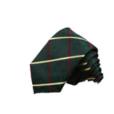 Green Red Plaid Necktie