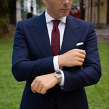 Red With Blue Dots Necktie