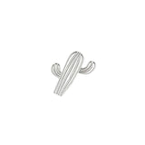 Silver Silver Cartoon Lapel Pin