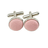 Pink Pink Woven Cufflink