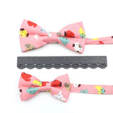 ZONFAZ Cartoon Bow Tie Adjustable Cotton Cute Bowties