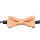 Peach Solid Bowtie