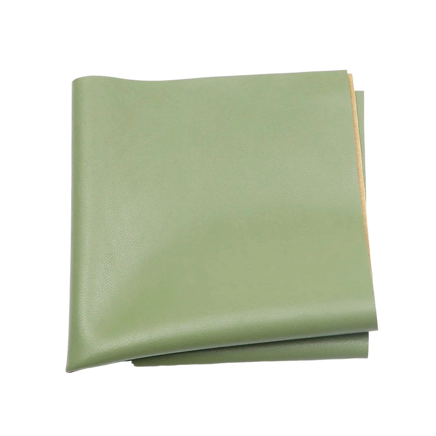 Green with Green Solid Pocket Square