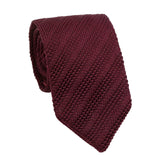 Burgundy Solid Necktie