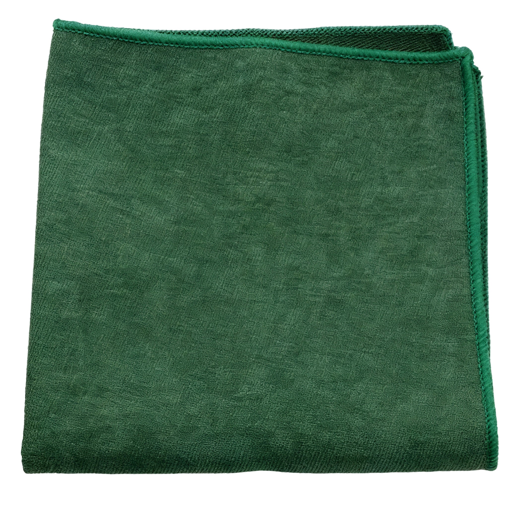 Green Solid Pocket Square