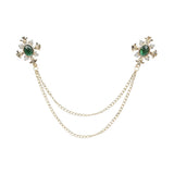 Gold Green Chain Accessorie