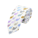 White Blue Whale Necktie