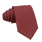 Red Yellow Dotted Necktie