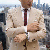 Black With Red Paisley Necktie