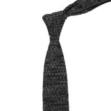 Black Knitted Tie