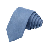 Blue Solid Necktie