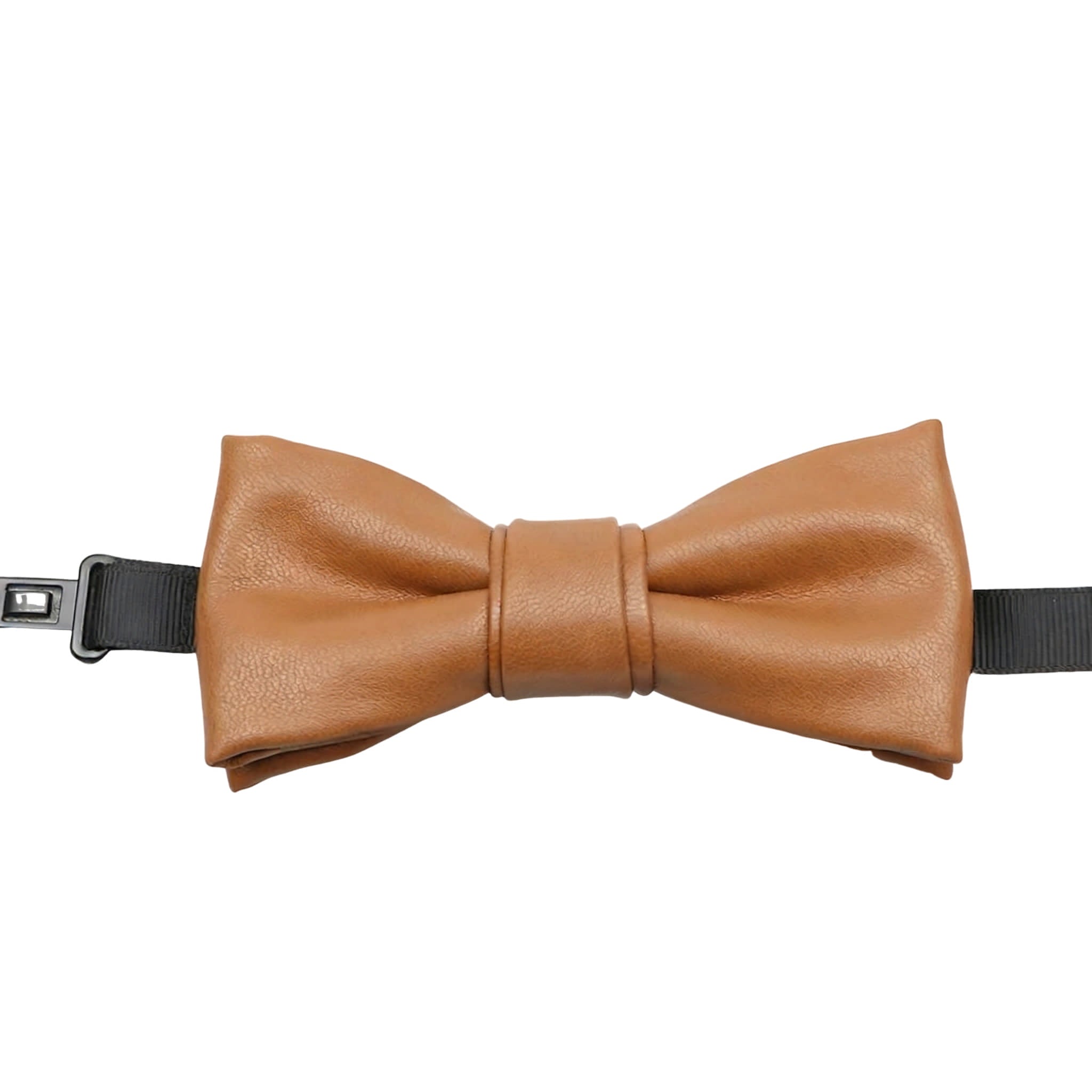 Brown Solid Bowtie
