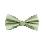 Olive Green Solid Bowtie
