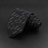 ZONFAZ Classic Silk Plaid Ties for Men Formal Business Striped Tie 8cm Width