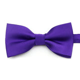 ZONFAZ Solid Color Parent - Child Bowtie 3 Sizes