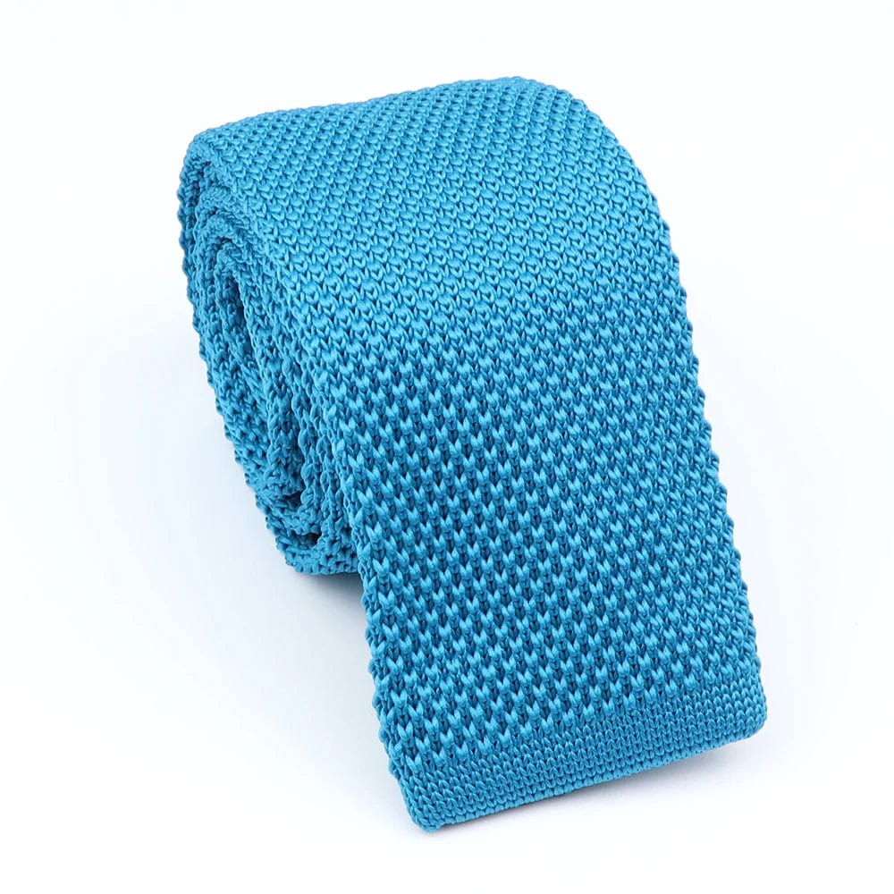 ZONFAZ Fashion Men's Knitted Tie Skinny Knit Necktie