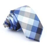 ZONFAZ Fashion Striped Silk Ties 6cm Width