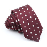 ZONFAZ Fashion Striped Silk Ties 6cm Width