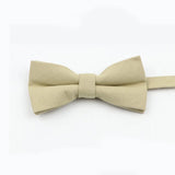 ZONFAZ Solid Candy Color Bowties For Parent-Child Lovely Design Adjustable Bow Ties