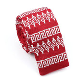 ZONFAZ Fashion Men's Knitted Tie Skinny Knit Necktie